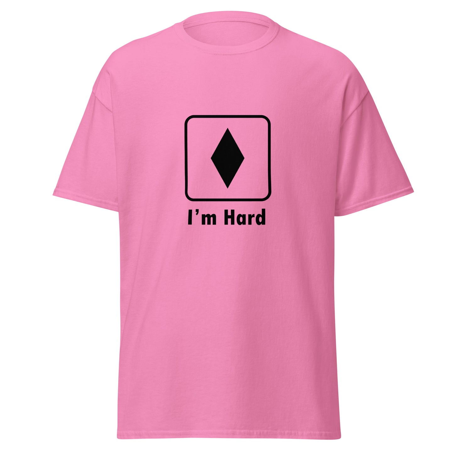 I'm Hard Black Diamond Skiing Funny T-Shirt (Big and Tall)