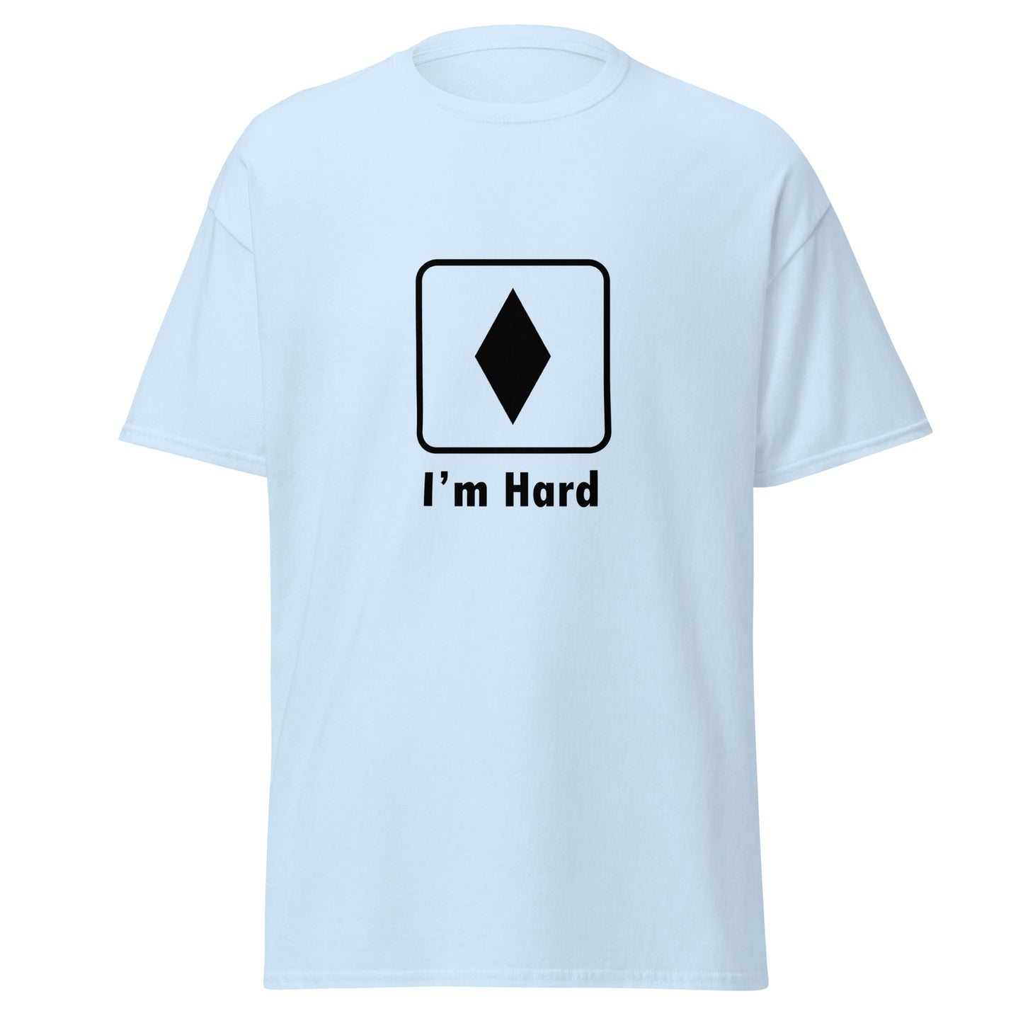I'm Hard Black Diamond Skiing Funny T-Shirt (Big and Tall)