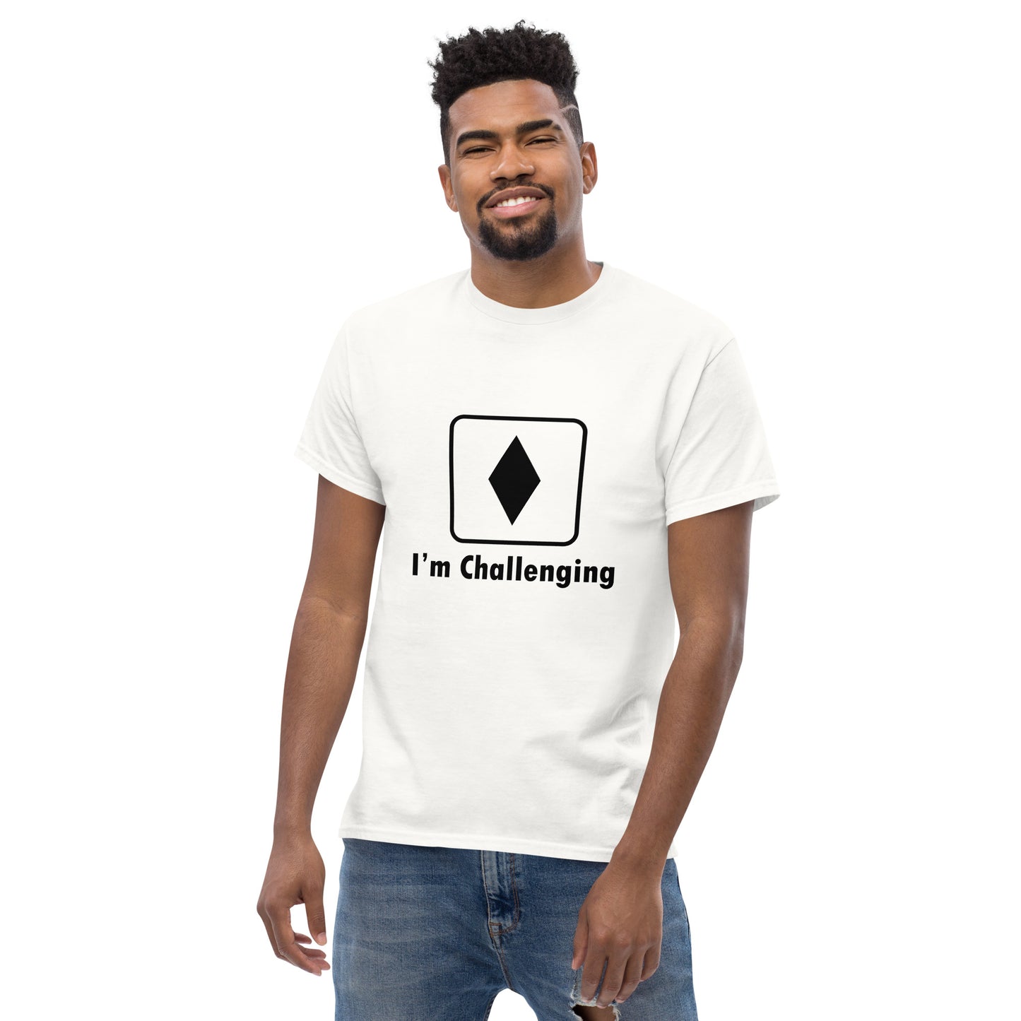 I'm Challenging Black Diamond Ski and Mountain Biking Funny T-Shirt