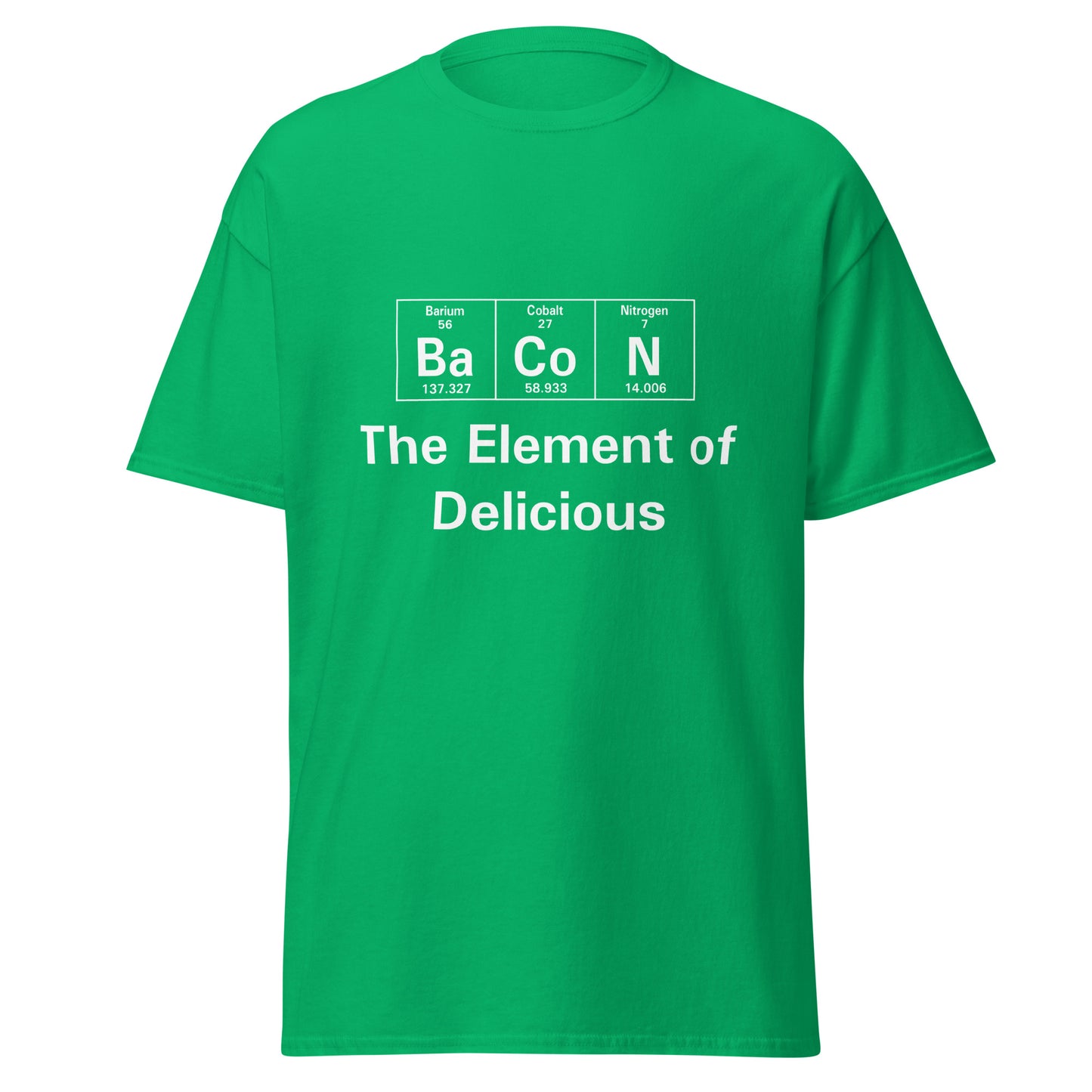 Bacon - The Element Of Funny T-Shirt (Big & Tall)