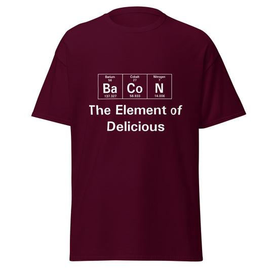 Bacon - The Element Of Funny T-Shirt