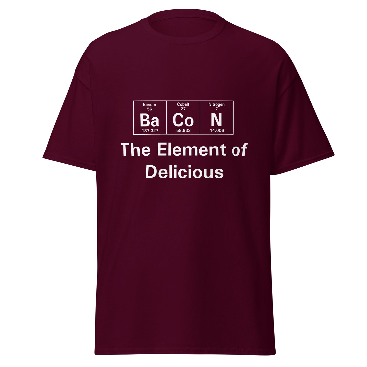 Bacon - The Element Of Funny T-Shirt (Big & Tall)