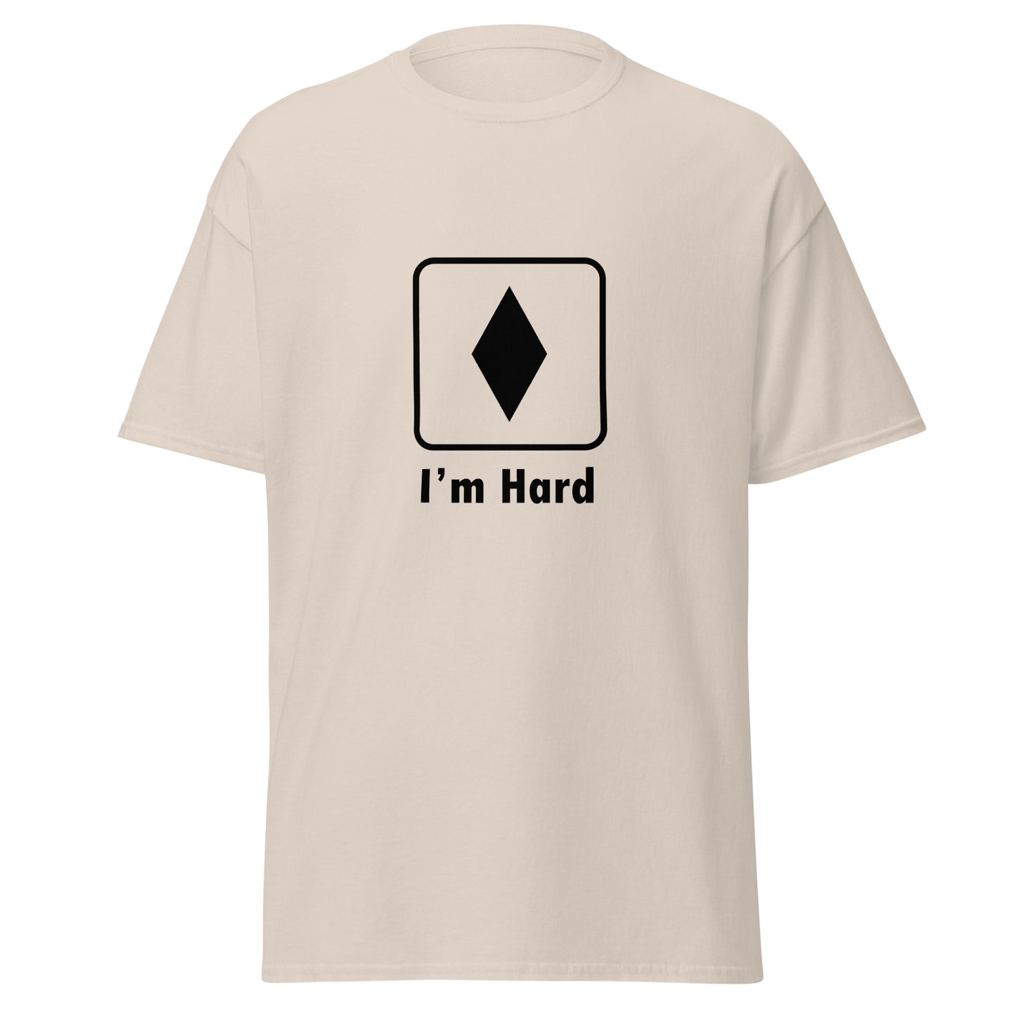 I'm Hard Black Diamond Ski and Mountain Biking Funny T-Shirt