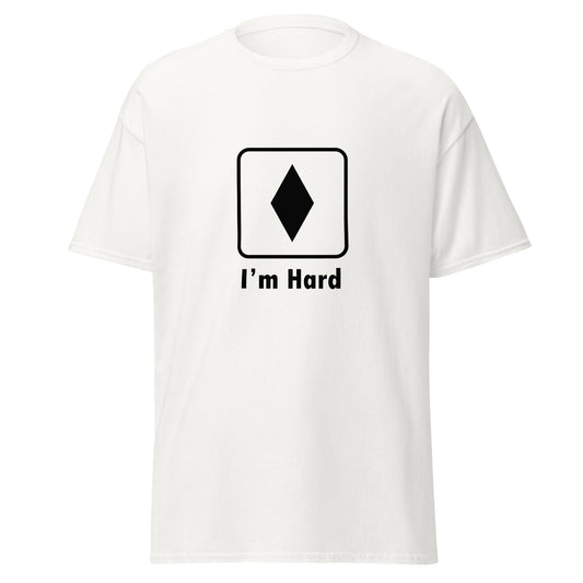 I'm Hard Black Diamond Ski and Mountain Biking Funny T-Shirt