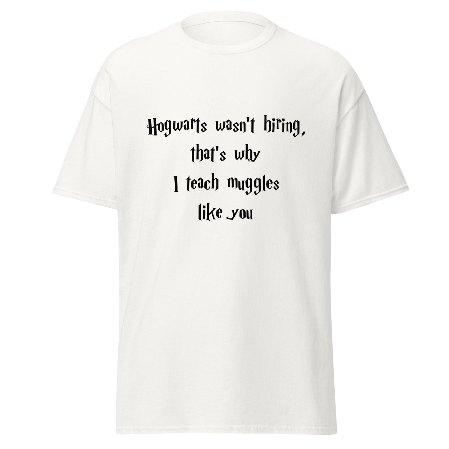 Hogwarts Wasn't Hiring Funny T-Shirt